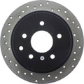Stoptech auto part close-up
