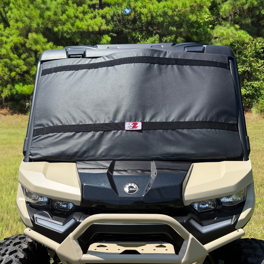 Seizmik 16-25 Can-Am Defender HD10 Windshield Protector - Black