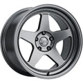 Aluminum Wheels 18x9 KNP K12G Gloss Gunmetal Gray 5x114.3 Bolt Pattern 35 Offset Kansei Wheels