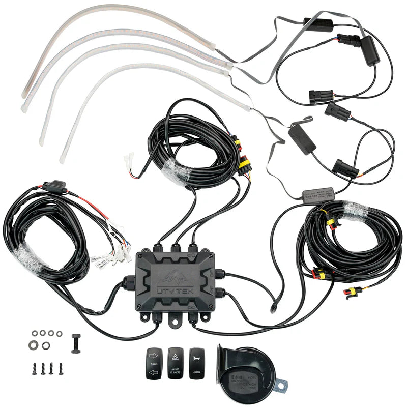ELITE SERIES UTV STREET LEGAL KITLED EYEBROW LIGHTS ROCKERSWITCHES
