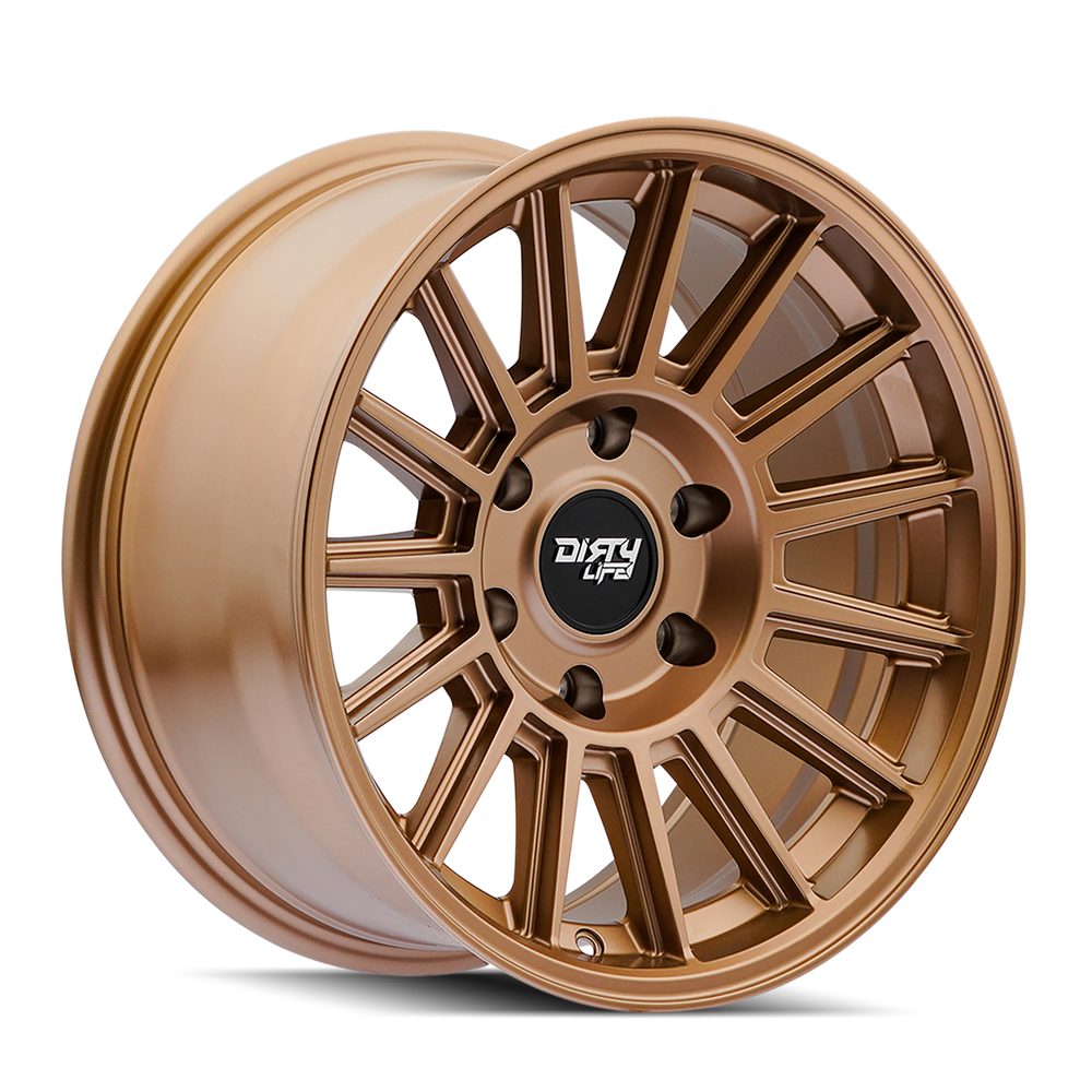 DIRTY LIFE JOURNEY 9316 SATIN BRONZE 17X8.5 6-139.7 0MM 106MM