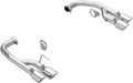 MBRP 2024+ Mustang GT 5.0L Aluminized Steel 2.5in Axle-Back Exhaust w/ Dual-Rear Quad Exhaust Tips