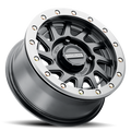 Raceline Wheels SQUAD SATIN BLACK W GUNMETAL RING 15X7 4X137 10