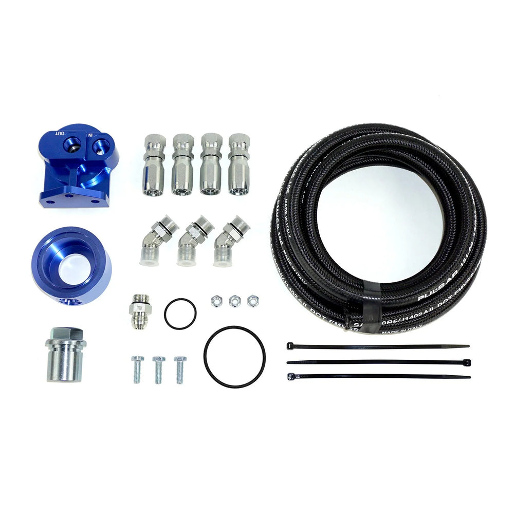 Pac Brake Universal Mounting Remote Oil Filter For Engines with Filter Thread HP10125