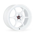 Enkei PF06 18x9.5 5x114.3 27mm Offset 75mm Bore White Machined Wheel