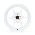 Enkei PF06 18x9.5 5x114.3 27mm Offset 75mm Bore White Machined Wheel