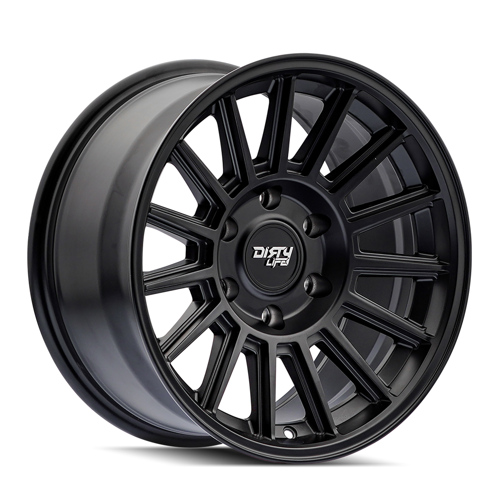 DIRTY LIFE JOURNEY 9316 SATIN BLACK 17X8.5 6-139.7 0MM 106MM