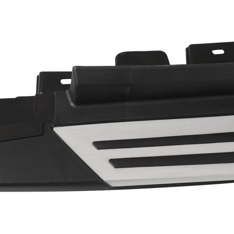 Side Step Bars Running Boards Aluminum 2PC Pair