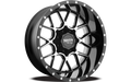 SIEGE 20x12 5x127.00/5x139.70 GLOSS BLACK MACHINED (44 mm)