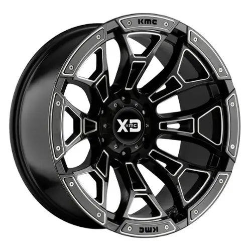 XD841 20X12 6X5.5 G-BLK MILL -44MM
