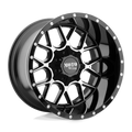 SIEGE 20x12 5x127.00/5x139.70 GLOSS BLACK MACHINED (44 mm)