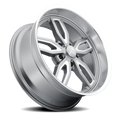 608 (608) GREY W/ MILLED SPOKES and DIAMOND LIP