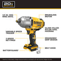 20V MAX XR 1/2IN HIGH TORQUE IMPACT WRENCH W/HOG RING ANVIL (TOOL ONLY)