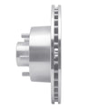 R1 70-72 Dodge CHALLENGER Front Right Drilled & Slotted Silver Brake Rotor