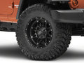 Fuel Wheels black auto part