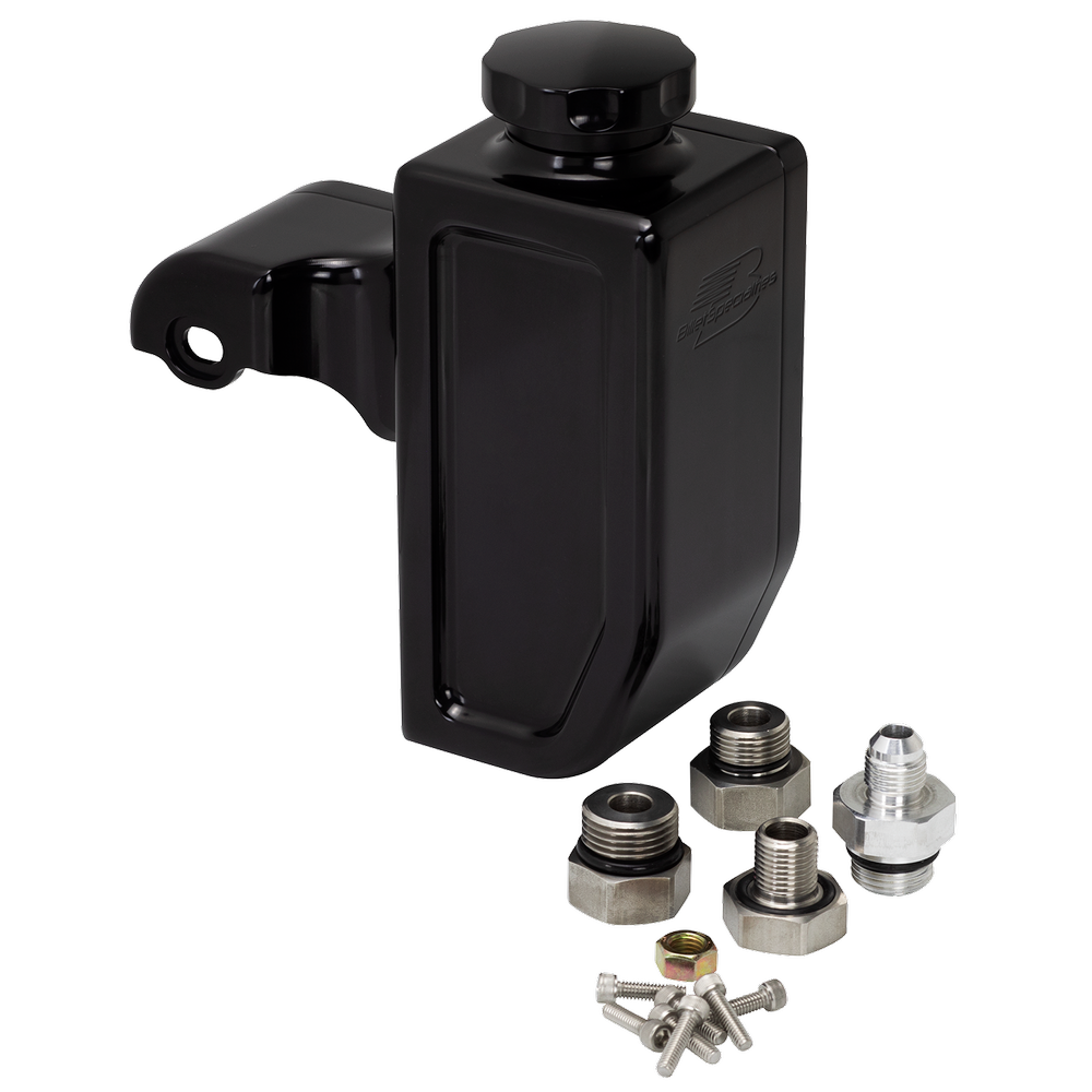 Steering Pump Reservoir Billet Polished