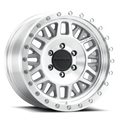 Aluminum Wheels 17x8.5 Ryno 951MC Machined Silver 18 Offset 6 on 135 Bolt Pattern 87.1 Bore Raceline