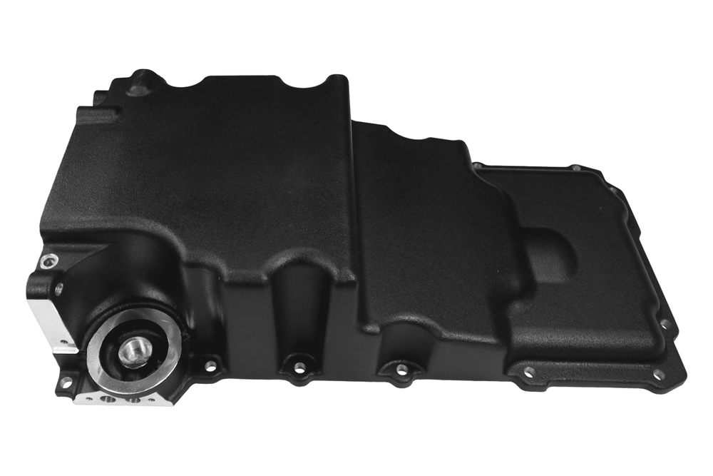 LS SWAP OIL PAN MEDIUM PROFILE 6.25 QTS W/ FILTER CAPACITY BLACK