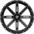 M41 16X7 4X137.00 GLOSS BLACK MILLE
