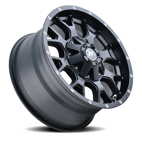 MAYHEM WARRIOR 8015 MATTE BLACK 18X9 8-170 18MM 125.2MM