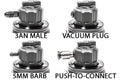 Radium Engineering Fuel Pressure Regulator Damper (FPR-D) - Green