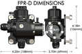 Radium Engineering Fuel Pressure Regulator Damper (FPR-D) - Green