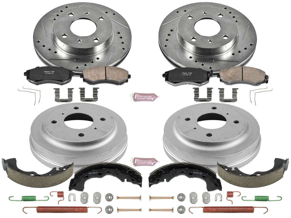 Power Stop 02-06 Nissan Sentra Front & Rear Z23 Evolution Sport Brake Kit