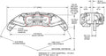 CALIPER,UTV6-P,1.25/1.12/1.12,.25 R