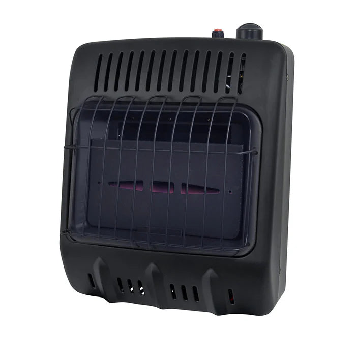 VENT FREE 10000 BTU BLUE FLAME PROPANE ICEHOUSE HEATER BLACK