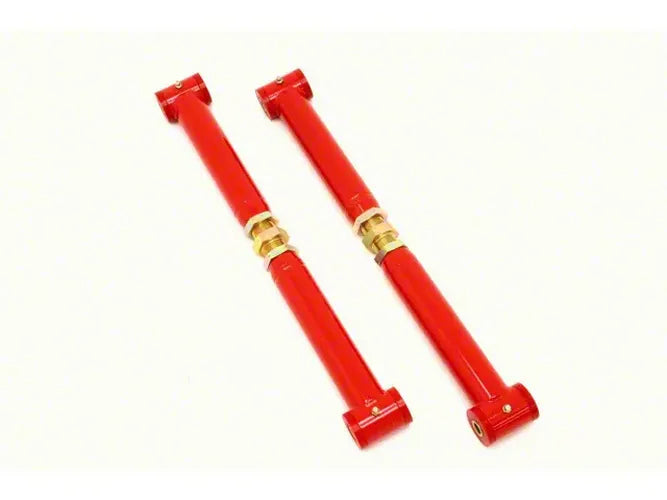 BMR 82-02 3rd Gen F-Body Xtreme Chrome Moly Lower Control Arms On-Car Adj. (Poly) - Red