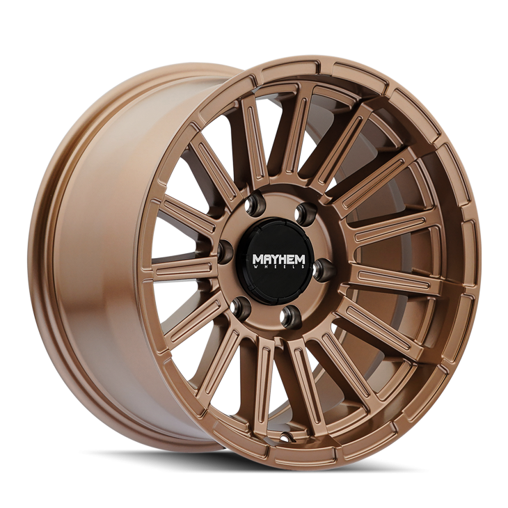Mayhem 8309 Granite 17x9 / 5x127 BP / 0mm Offset / 78.1mm Hub Matte Bronze