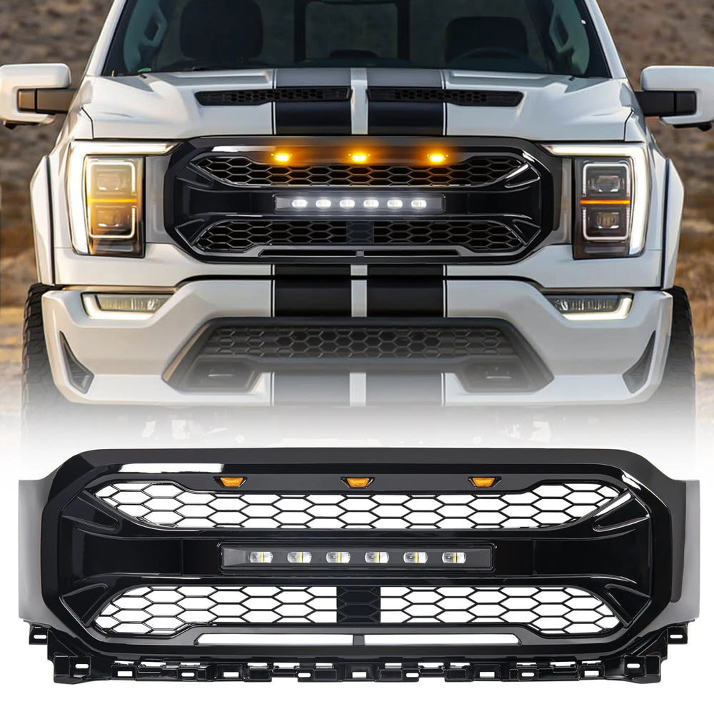 ARMOR GRILLE W/ LED OFF-ROAD LIGHTS