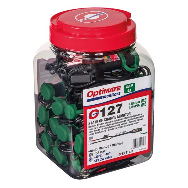 Tecmate red auto part