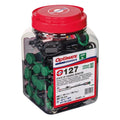 OPTIMATE CABLE BATTERY LEAD W/ BUILTIN CHARGE LEVEL MONITOR 3 LED12.8V BATTERY RED CAP