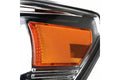 PROJECTOR HEADLIGHTS WITH AMBER REFLECTOR- CHROME