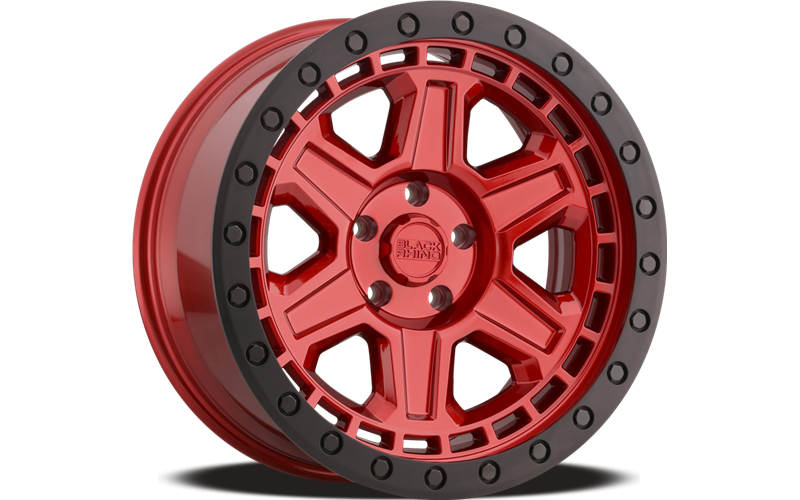 BRREN 20X9.5 5X5.0 C-RED-BLKLP 0MM