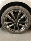 Michelin Tires auto part close-up