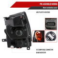 PROJECTOR HEADLIGHT WITH LED STRIP