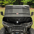 Seizmik 25+ CF Moto U10 PRO Highland Windshield Protector - Black