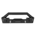 20072018 JEEP WRANGLER JK 2DR & UNLIMITED 4DR FRONT BUMPER ; BLK; POWDER COATED