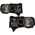SPYDER headlights close-up