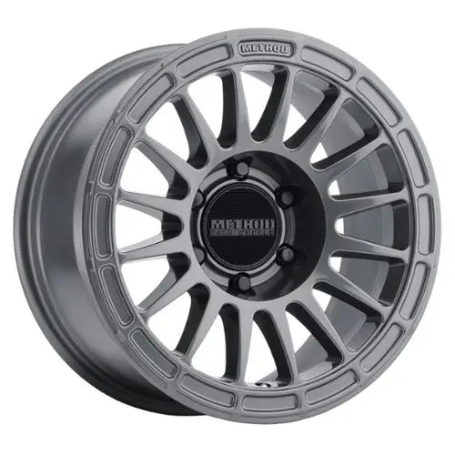 Method MR314 17x7.5 +24mm Offset 6x4.5 66.1mm CB Gloss Titanium Wheel