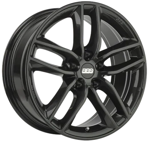 BBS SX 17x7.5 5x114.3 ET42 Crystal Black Wheel -82mm PFS/Clip Required