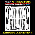 21C WRANGLER JLU 4DR 3.5IN X FACTOR NO LIMITS COIL OVER SYS W/ FAST CD ADJUST