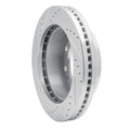R1 75-80 Ford E-350 Econoline Club Wagon Front Right Drilled & Slotted Silver Brake Rotor