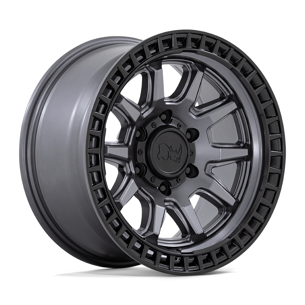 CALICO 17X8.5 6X5.5 10MM MATTE BLACK