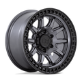 CALICO 17X8.5 6X5.5 10MM MATTE BLACK