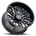 Method Raised MR801 20x9 / 8x170 BP / -12mm Offset / 125mm Bore - Gloss Black Milled Wheel