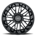 Method Raised MR801 20x9 / 8x170 BP / -12mm Offset / 125mm Bore - Gloss Black Milled Wheel