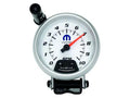 AutoMeter Gauge Tachometer 3-3/4in. 10K RPM Pedestal W/ Ext. Quick-Lite White Mopar